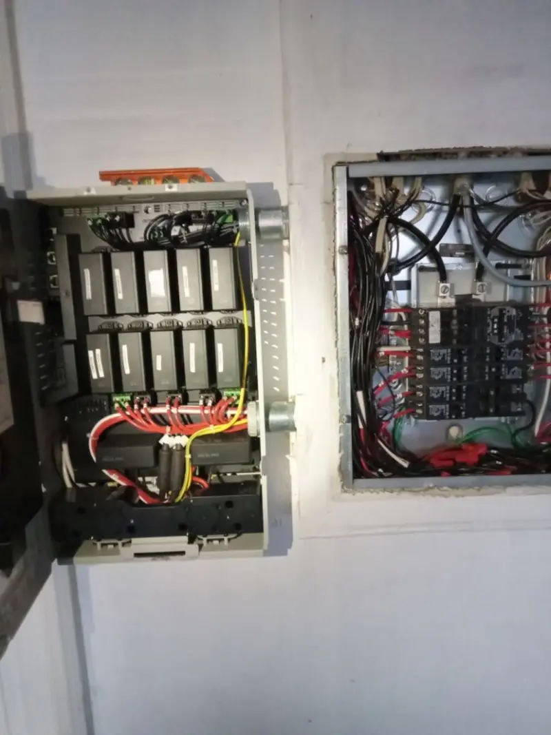 Electrical panel upgrade completed for Commercial Electrician Services in German Flatts